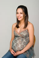 Pregnant Hispanic Girl