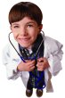 boy dressed as doctor